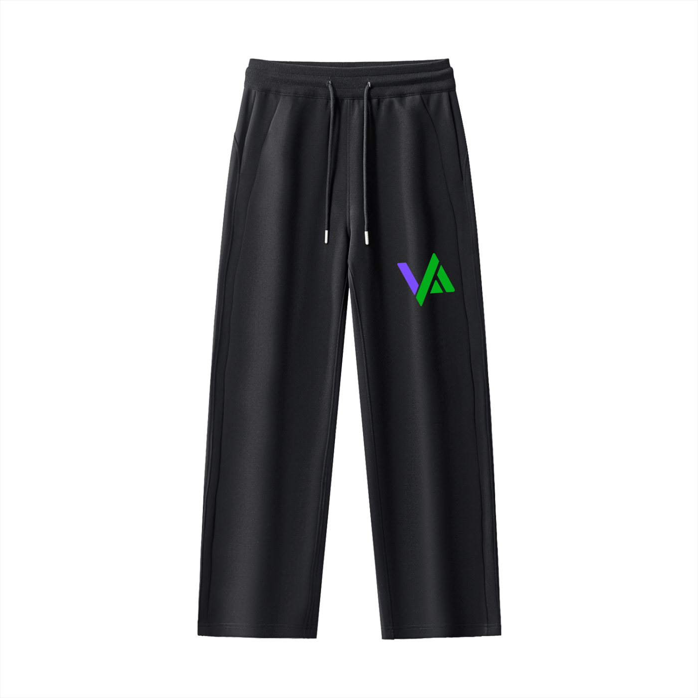 Essential Drawstring Straight-Leg Sweatpants