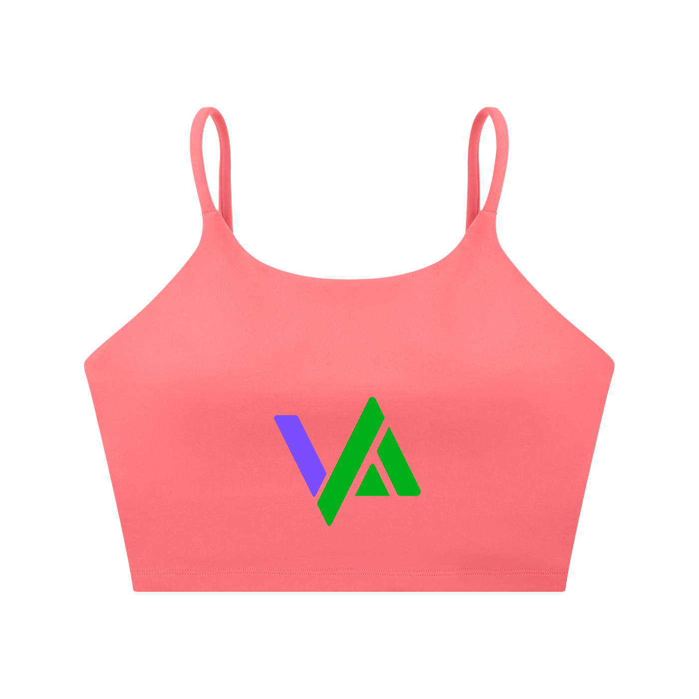 Spaghetti Strap Yoga Sports Bra