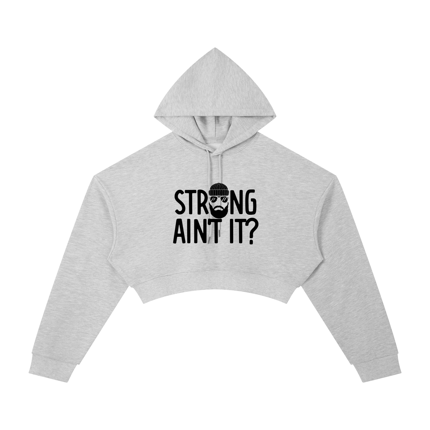 Essential Cropped Hoodie