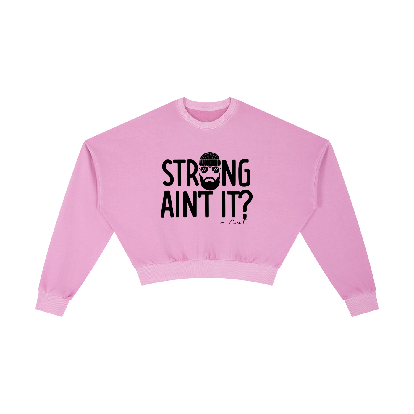 Vintage Washed Cropped Sweatshirt