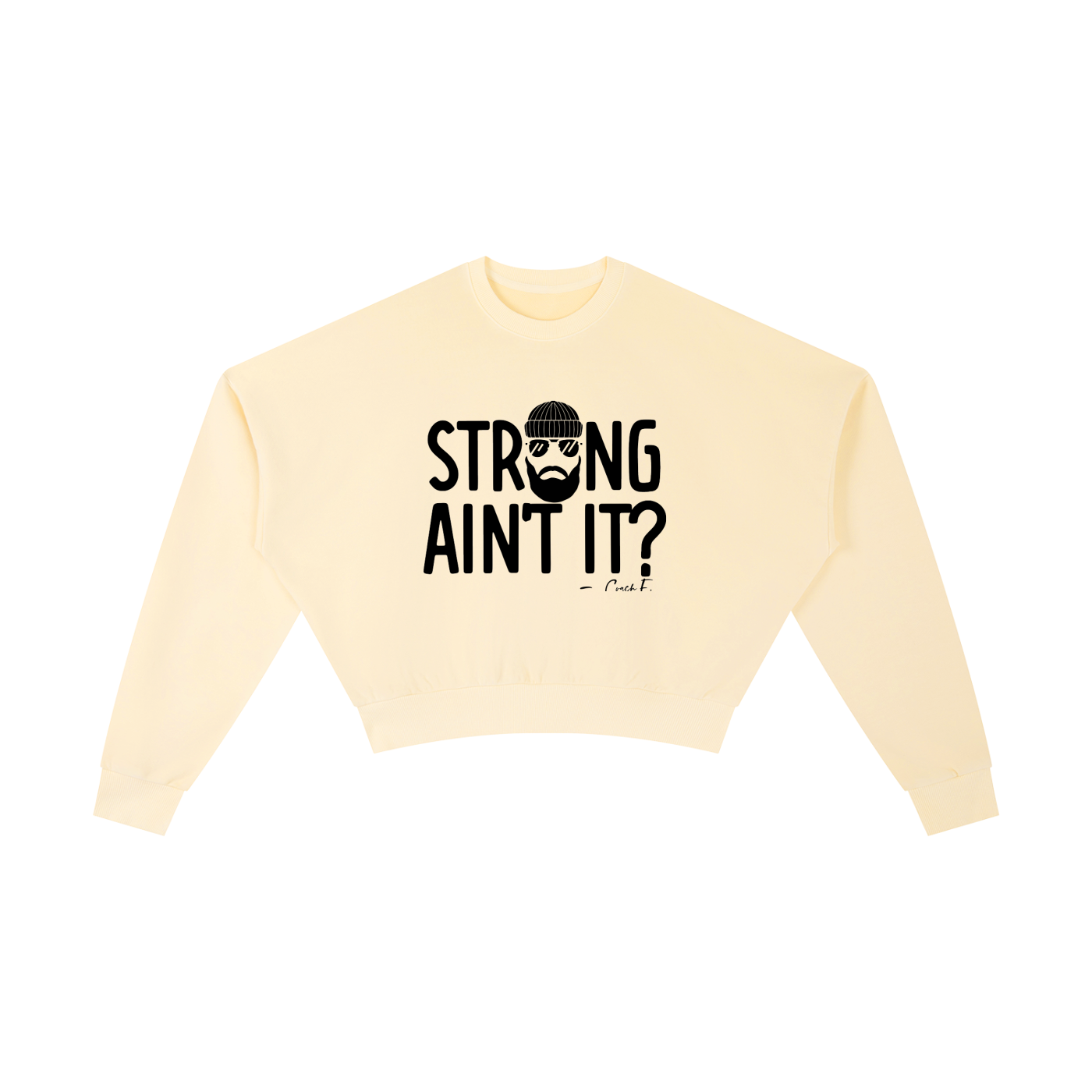 Vintage Washed Cropped Sweatshirt