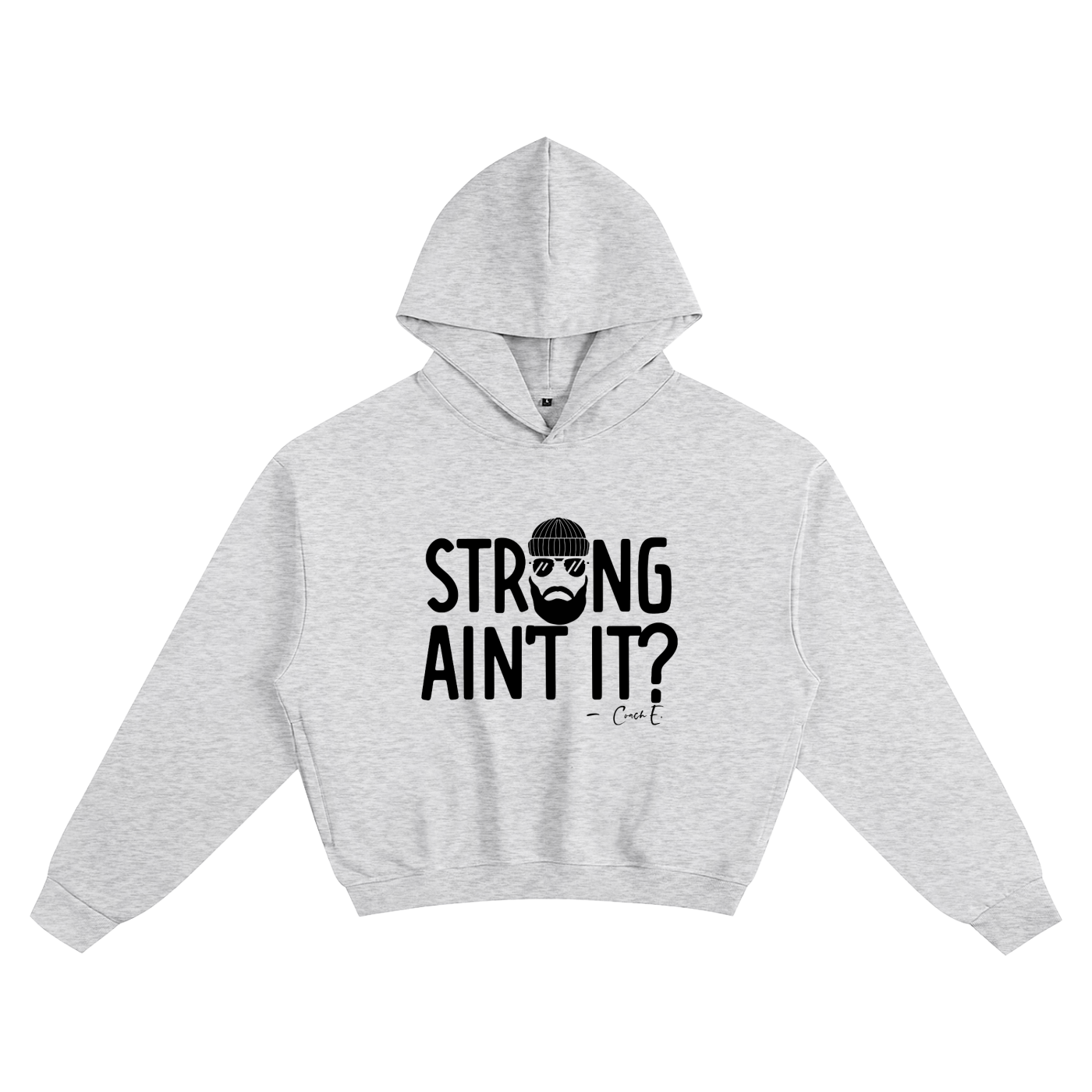 Unisex Cotton Cropped Hoodie
