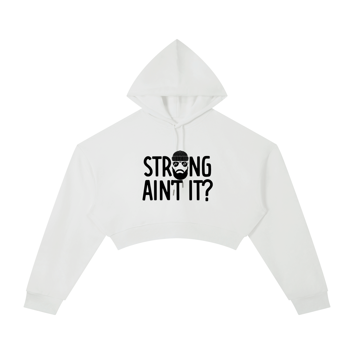 Essential Cropped Hoodie
