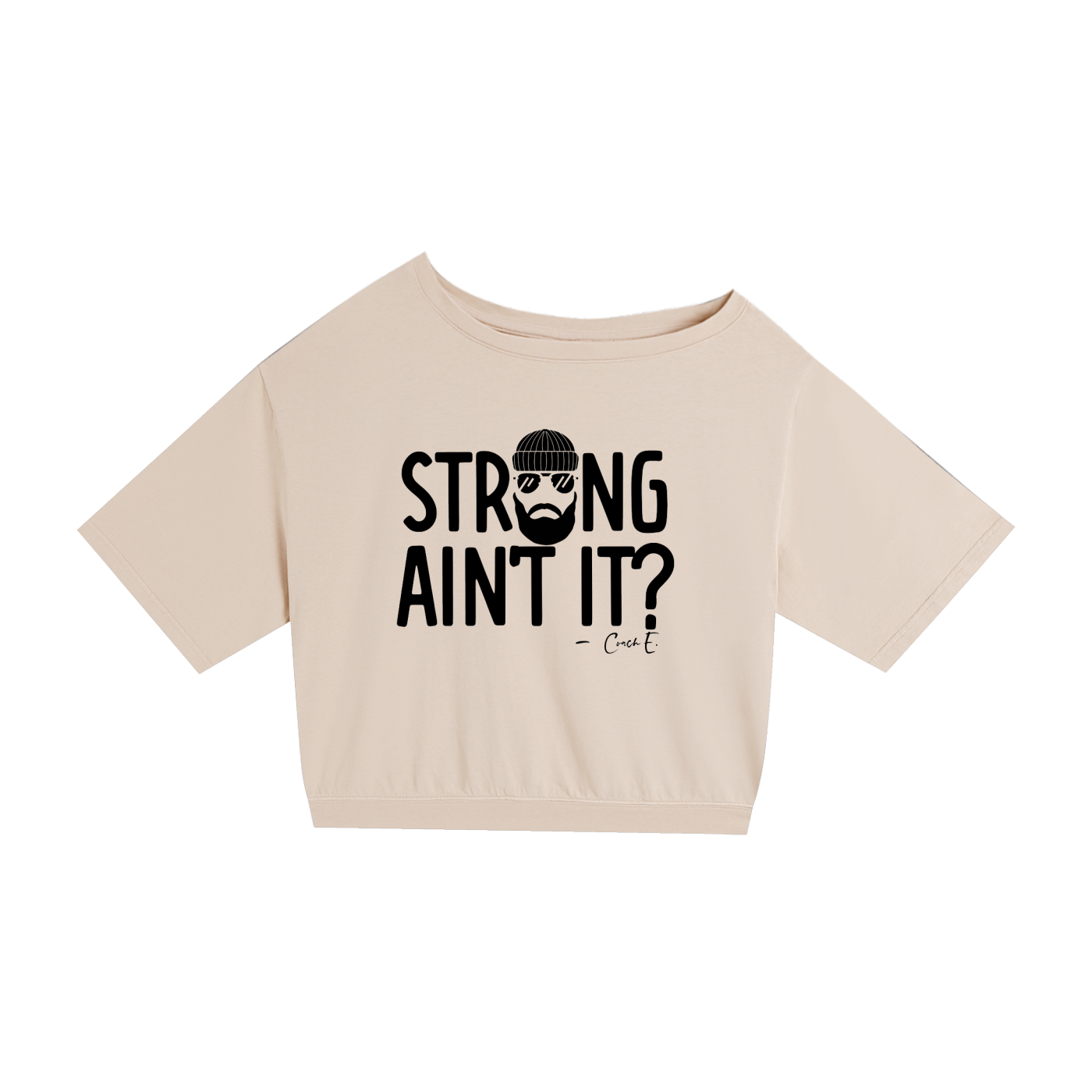 Asymmetric Shoulder Oversized Cotton T-Shirt