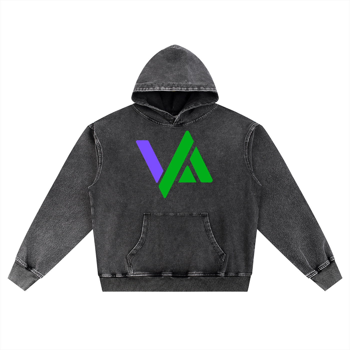 Snow Wash Oversized Hoodie
