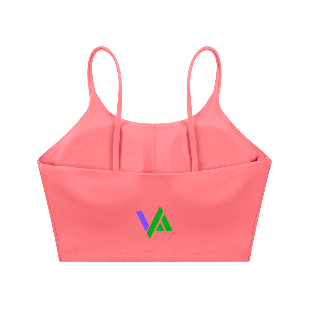 Spaghetti Strap Yoga Sports Bra