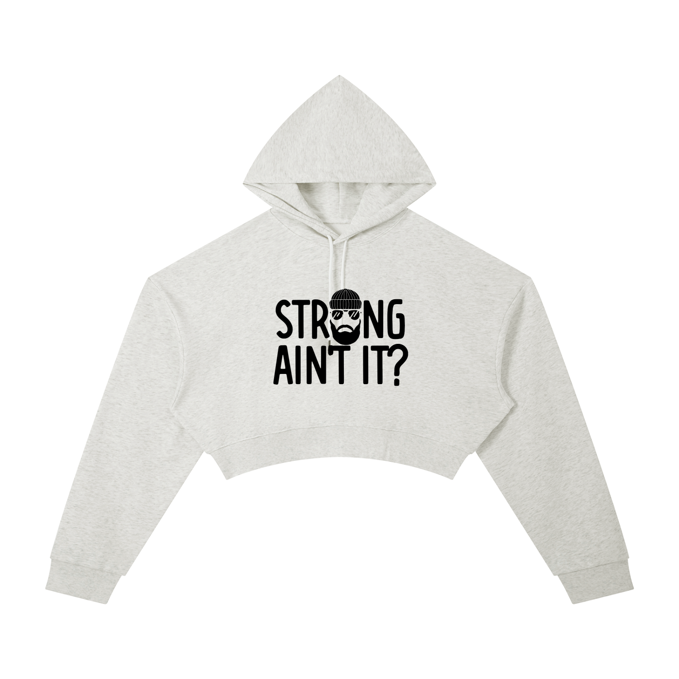 Essential Cropped Hoodie